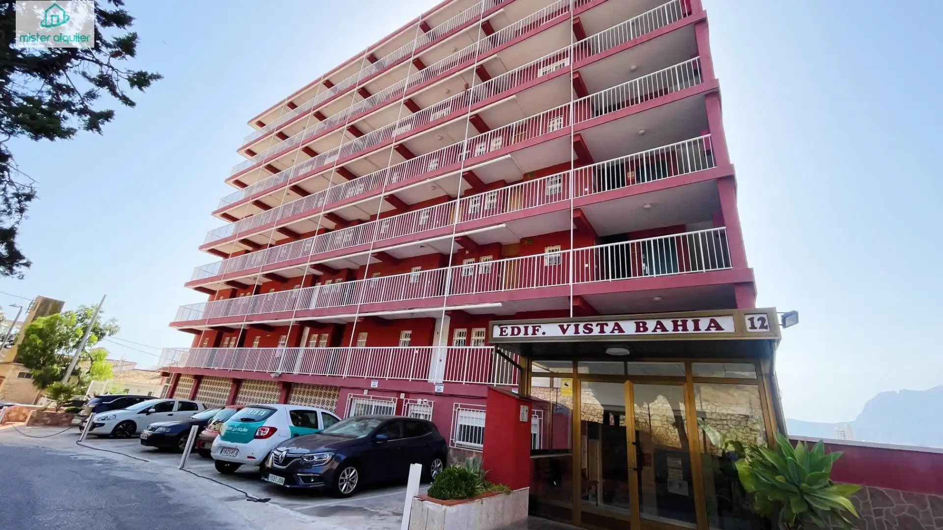 Vista exterior de Apartamento de alquiler en Benidorm con Aire acondicionado, Calefacción y Amueblado