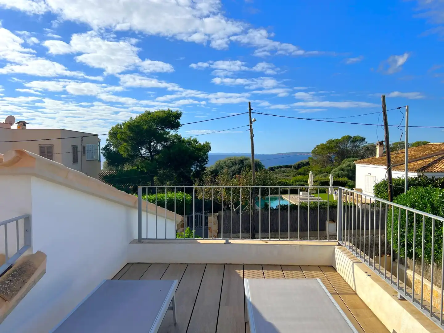Terraza de Casa o chalet de alquiler en Santanyí con Aire acondicionado, Calefacción y Jardín privado