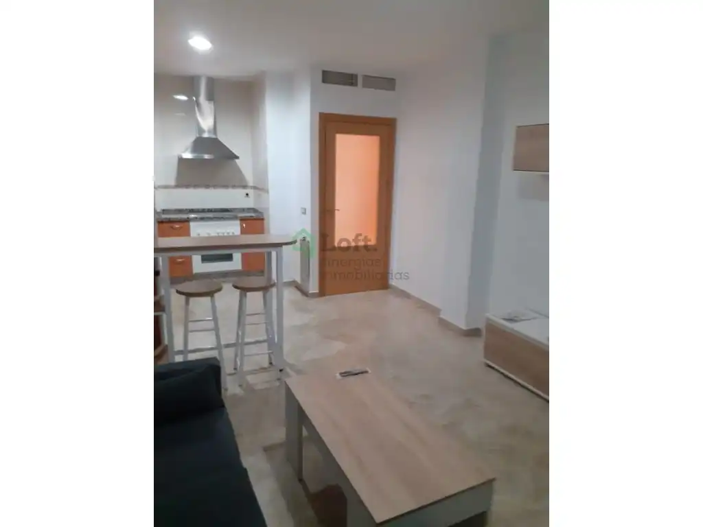 Wohnzimmer von Wohnungen zur Miete in Badajoz mit Klimaanlage, Heizung und Terrasse