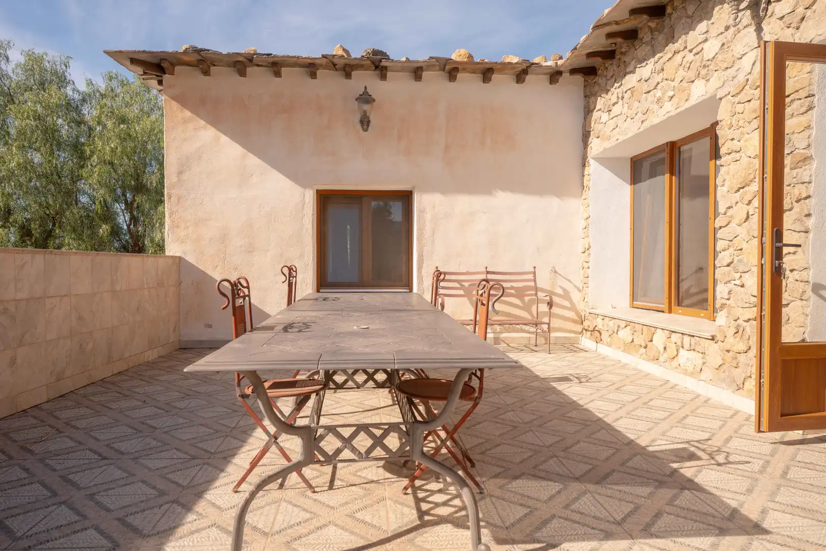 Terrasse von Country house zum Verkauf in Válor mit Privatgarten, Terrasse und Abstellraum