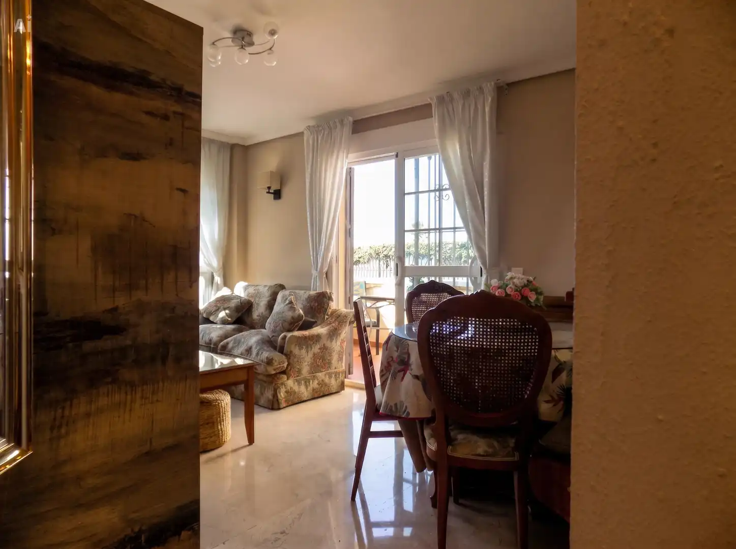 Esszimmer von Wohnung zur Miete in Benalmádena mit Klimaanlage, Heizung und Möbliert