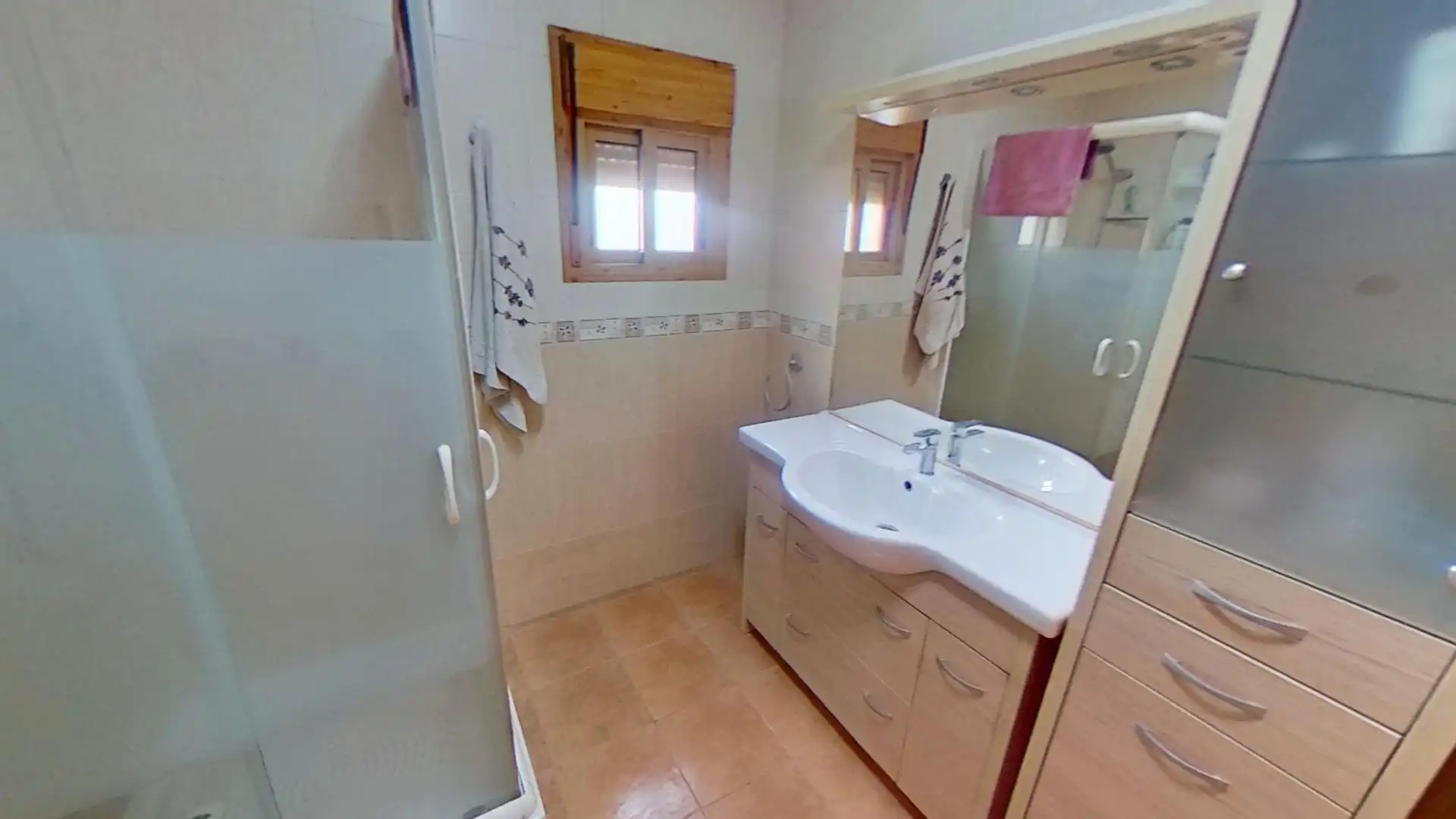 Bathroom of Country homes for sale in Agost  with Air Conditioner, Private garden and Storage room