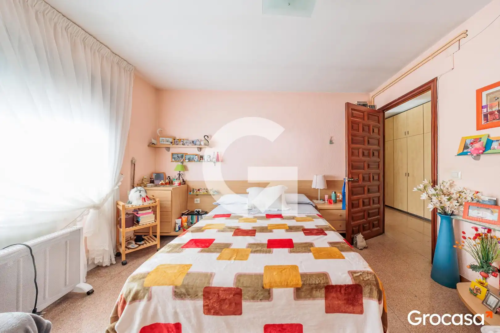 Dormitori de Casa o xalet en venda en Terrassa amb Aire condicionat, Calefacció i Jardí privat