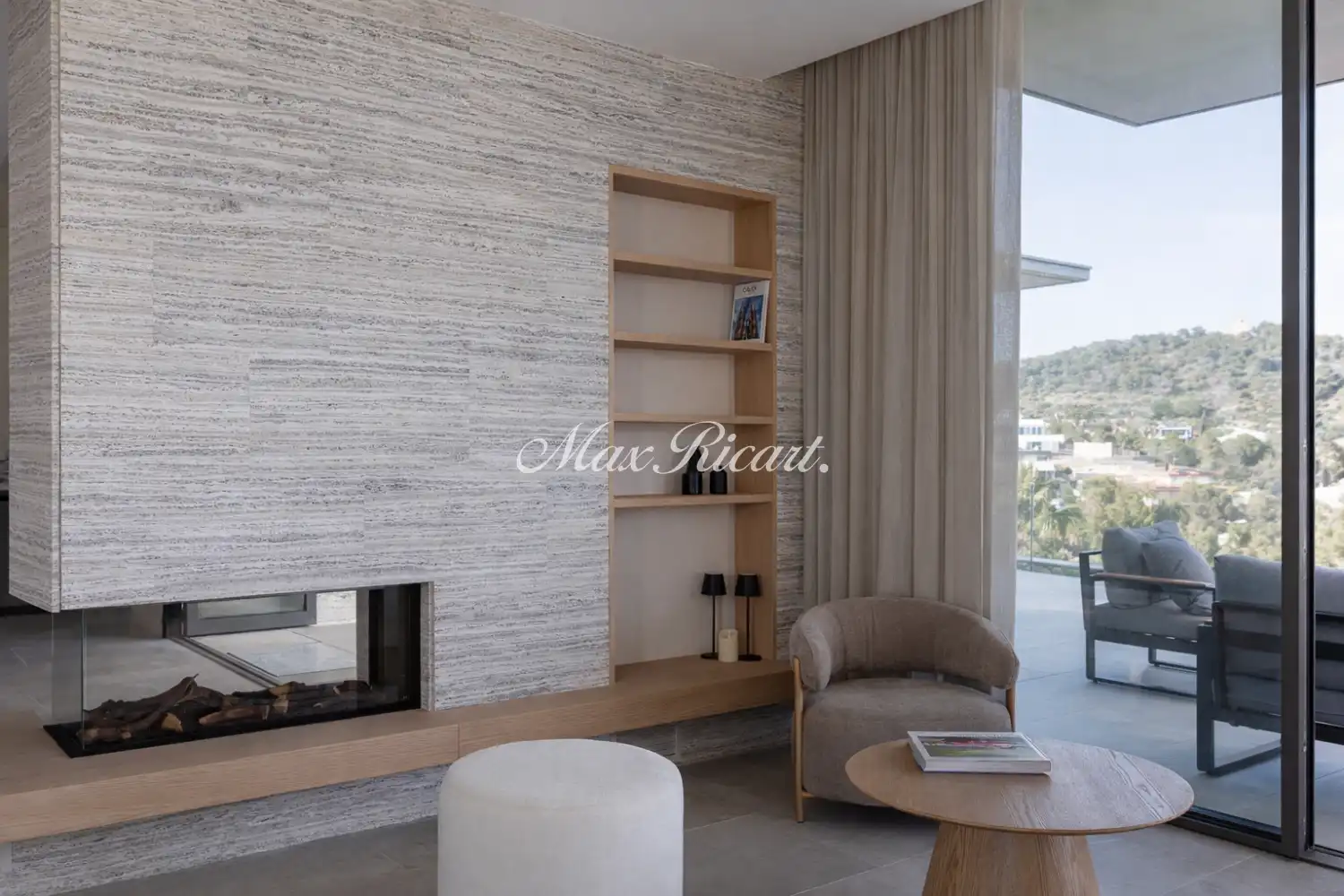 Sala d'estar de Casa o xalet de lloguer en Sitges amb Aire condicionat, Calefacció i Terrassa