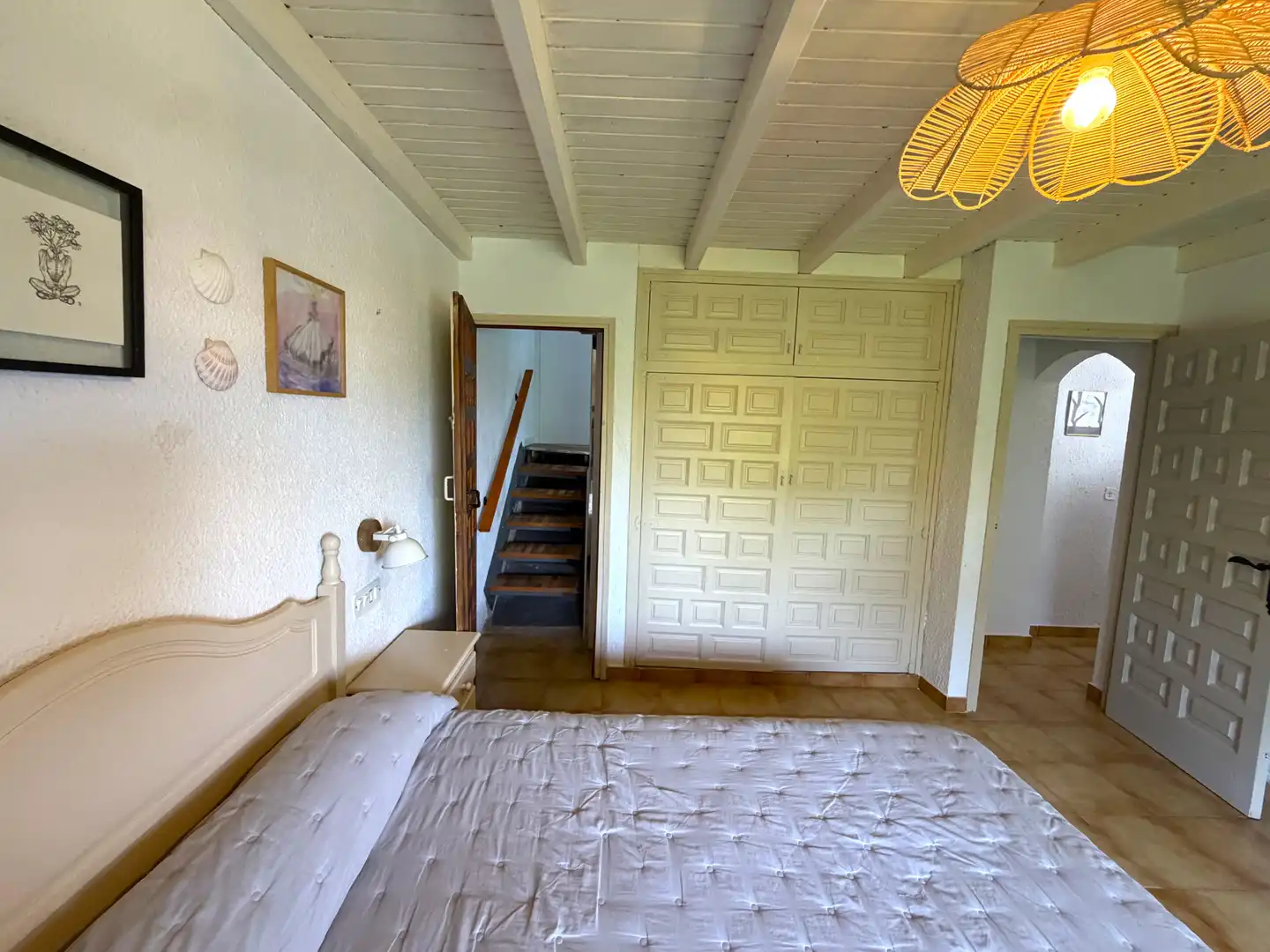 Dormitori de Finca rústica en venda en Mediona amb Jardí privat, Parquet i Terrassa