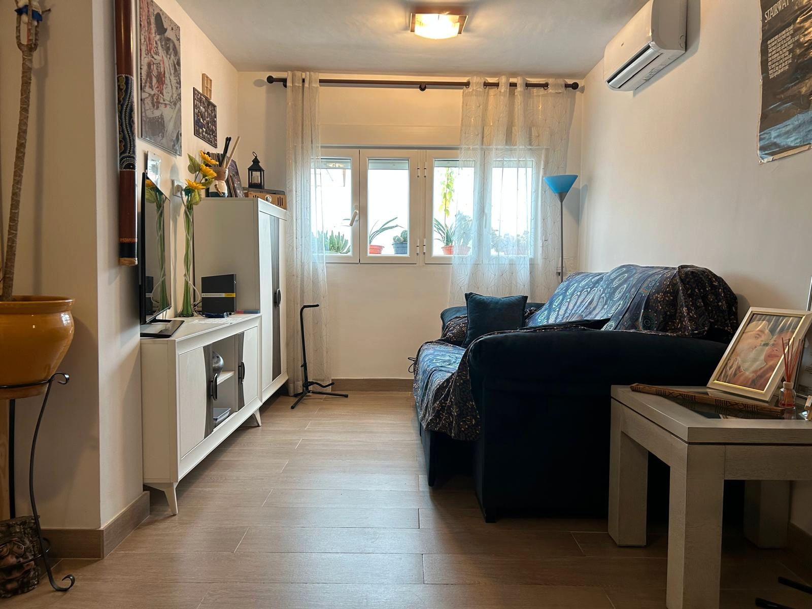 Living room of Flat for sale in  Córdoba Capital  with Air Conditioner, Terrace and Furnished