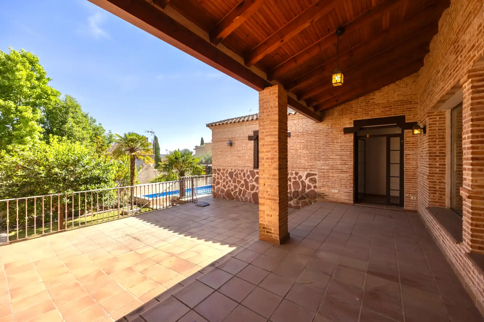 Terraza de Casa o chalet en venta en Toledo con Aire acondicionado, Calefacción y Jardín privado