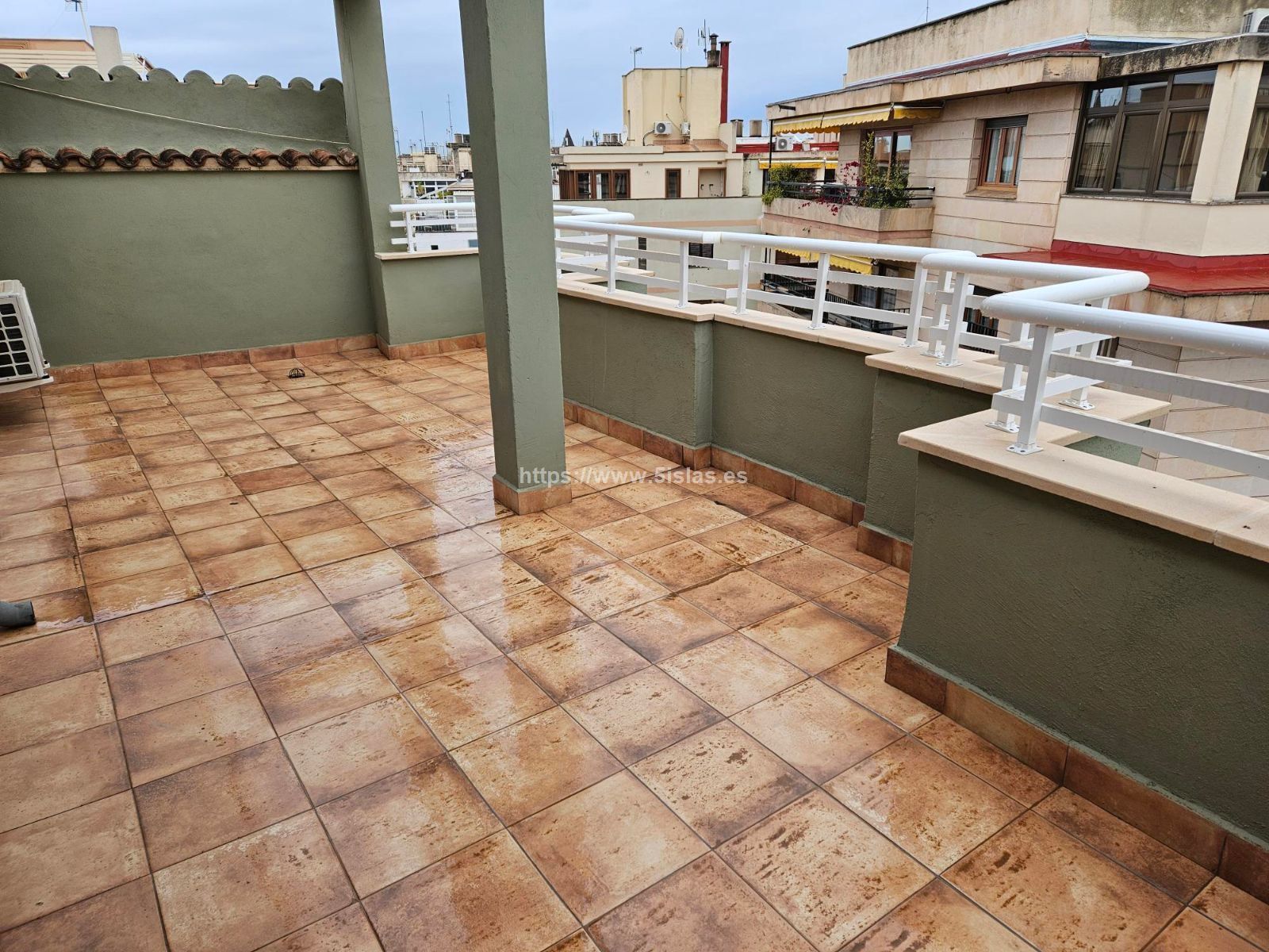 Terrace of Duplex to rent in  Palma de Mallorca  with Air Conditioner, Heating and Terrace