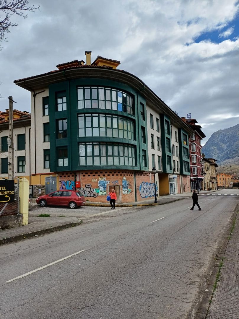 Vista exterior de Pis en venda en Cabrales amb Calefacció, Parquet i Traster