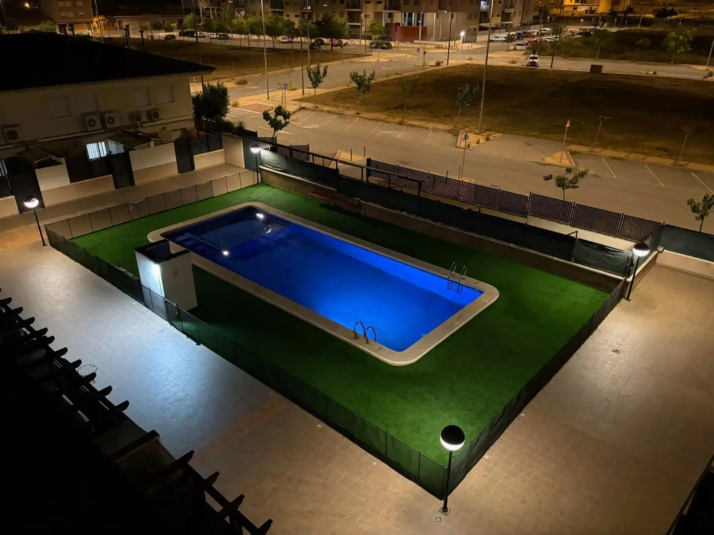 Piscina de Piso en venta en Murcia con Aire acondicionado, Jardín privado y Terraza