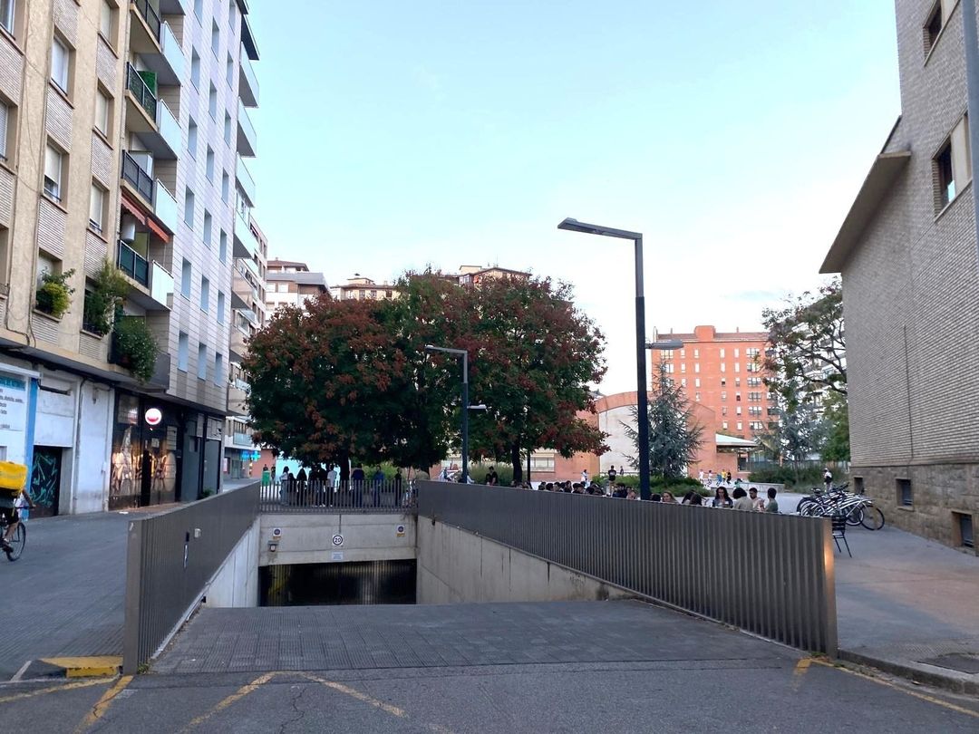 Vista exterior de Garatge de lloguer en  Pamplona / Iruña