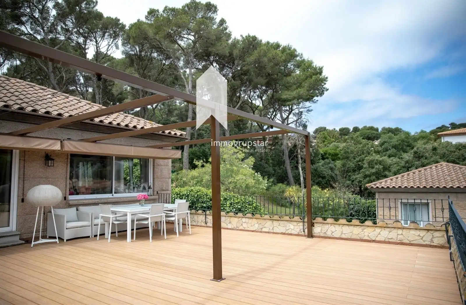 Terrace of Houses for sale in Calonge i Sant Antoni  with Heating, Terrace and Swimming Pool