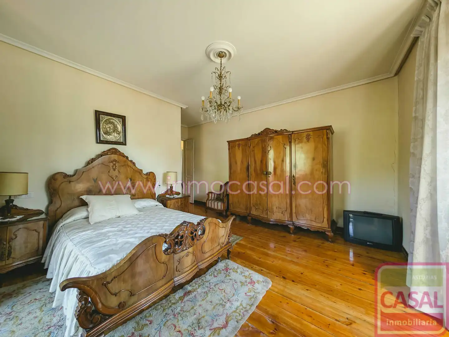 Bedroom of Flat for sale in Mieres (Asturias)  with Heating, Terrace and Storage room
