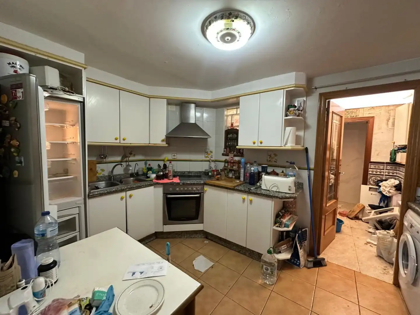 Küche von Einfamilien-Reihenhaus zum Verkauf in Benicasim / Benicàssim mit Klimaanlage, Heizung und Terrasse