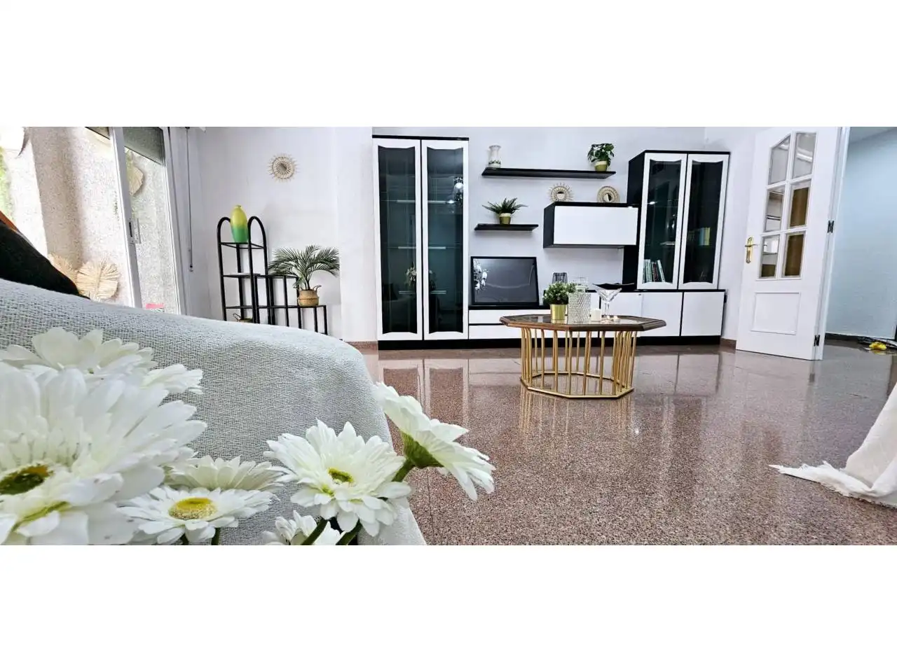 Sala de estar de Piso en venta en Molina de Segura con Aire acondicionado, Calefacción y Terraza