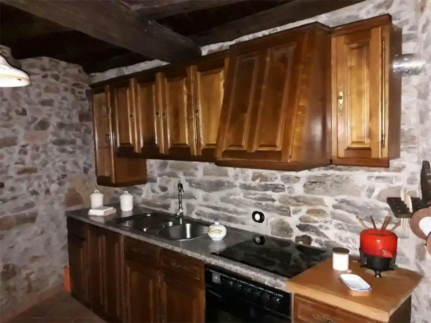 Cocina de Piso en venta en Petín con Jardín privado, Parquet y Amueblado