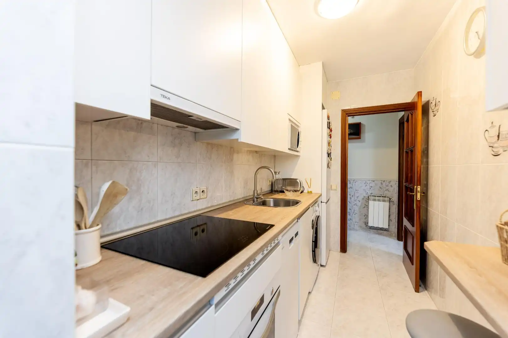 Cocina de Piso en venta en Collado Villalba con Calefacción, Jardín privado y Terraza