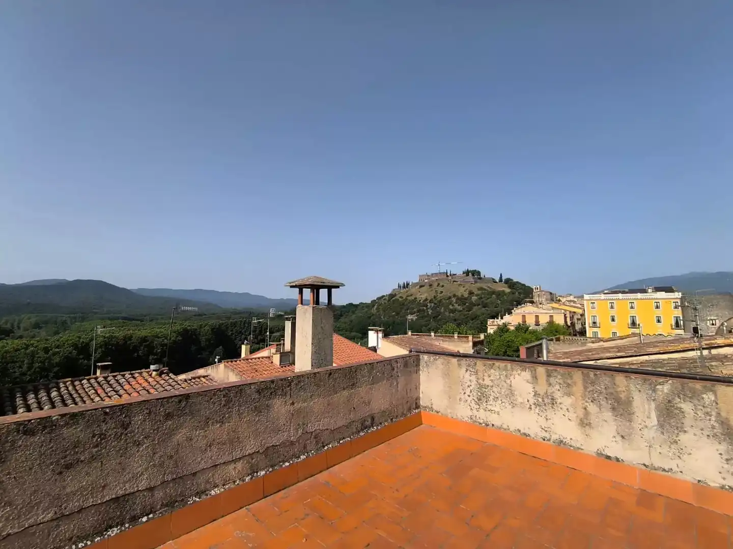 Terrace of Flat for sale in Hostalric  with Air Conditioner, Heating and Terrace