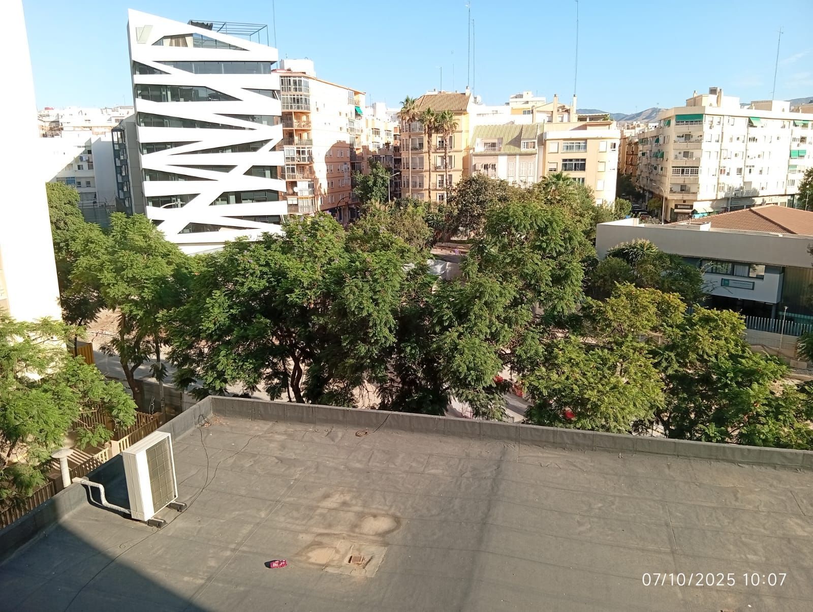 Vista exterior de Pis en venda en Málaga Capital amb Aire condicionat i Terrassa