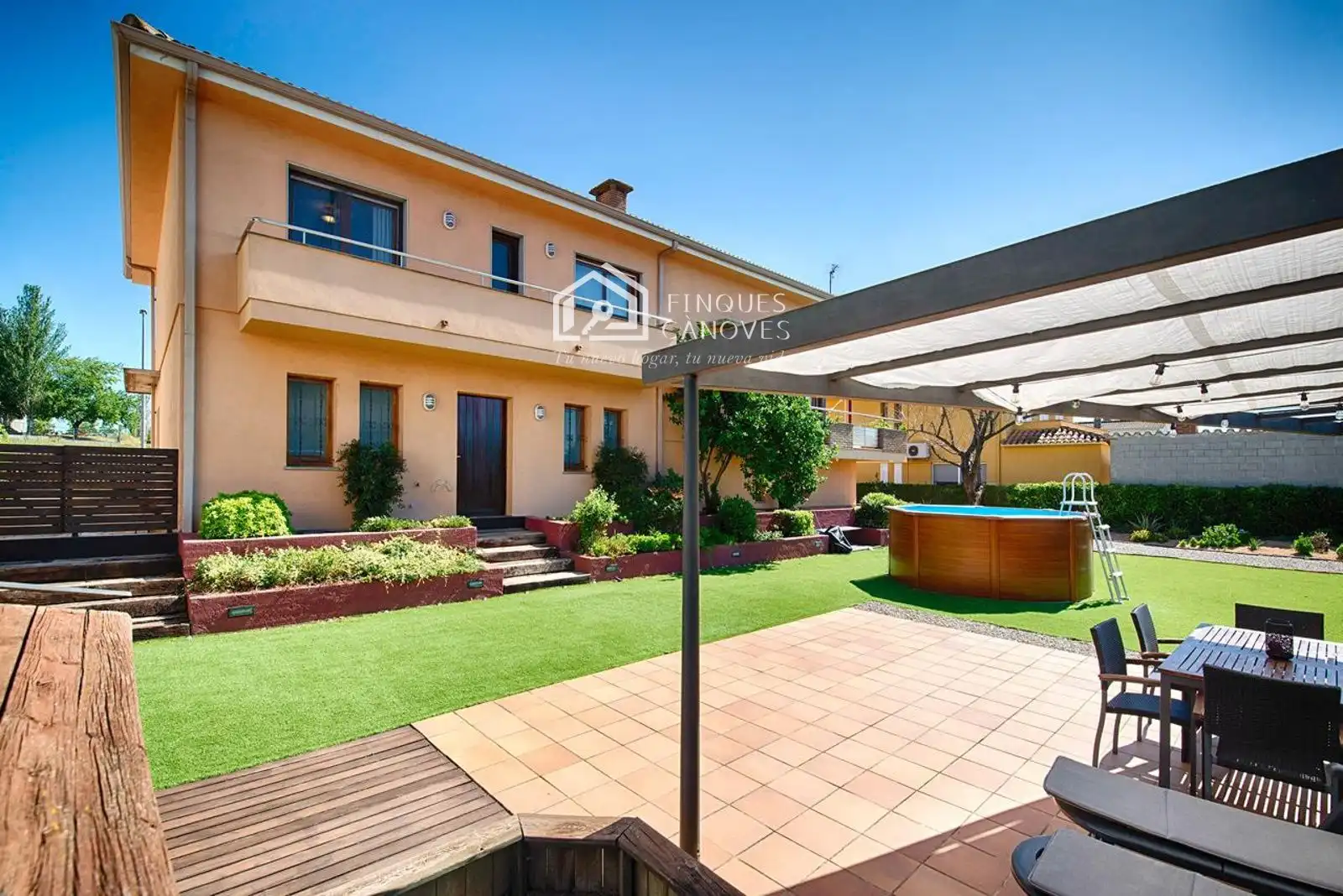 Terrassa de Casa o xalet en venda en Porqueres amb Aire condicionat, Calefacció i Terrassa