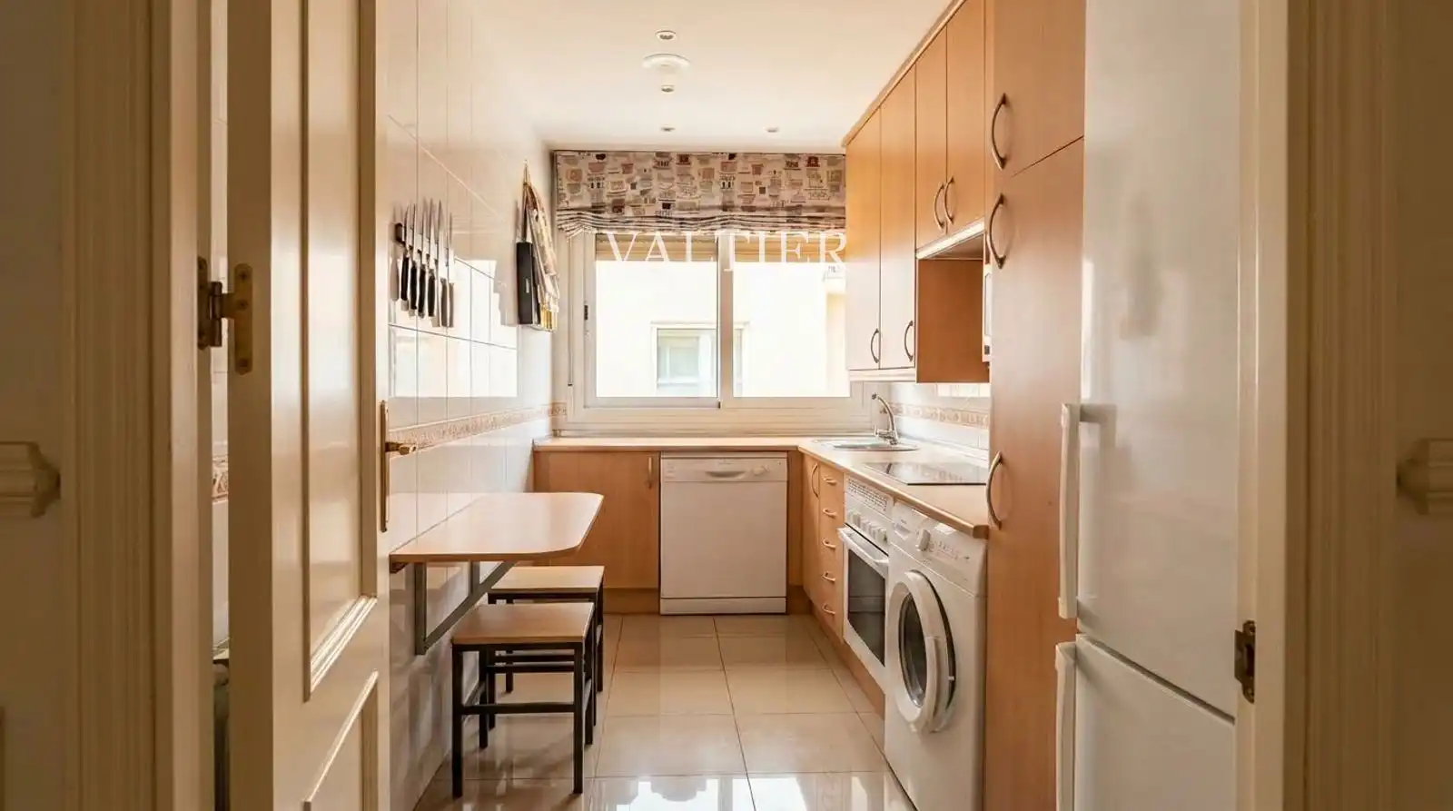 Küche von Wohnung zur Miete in Madrid mit Klimaanlage
