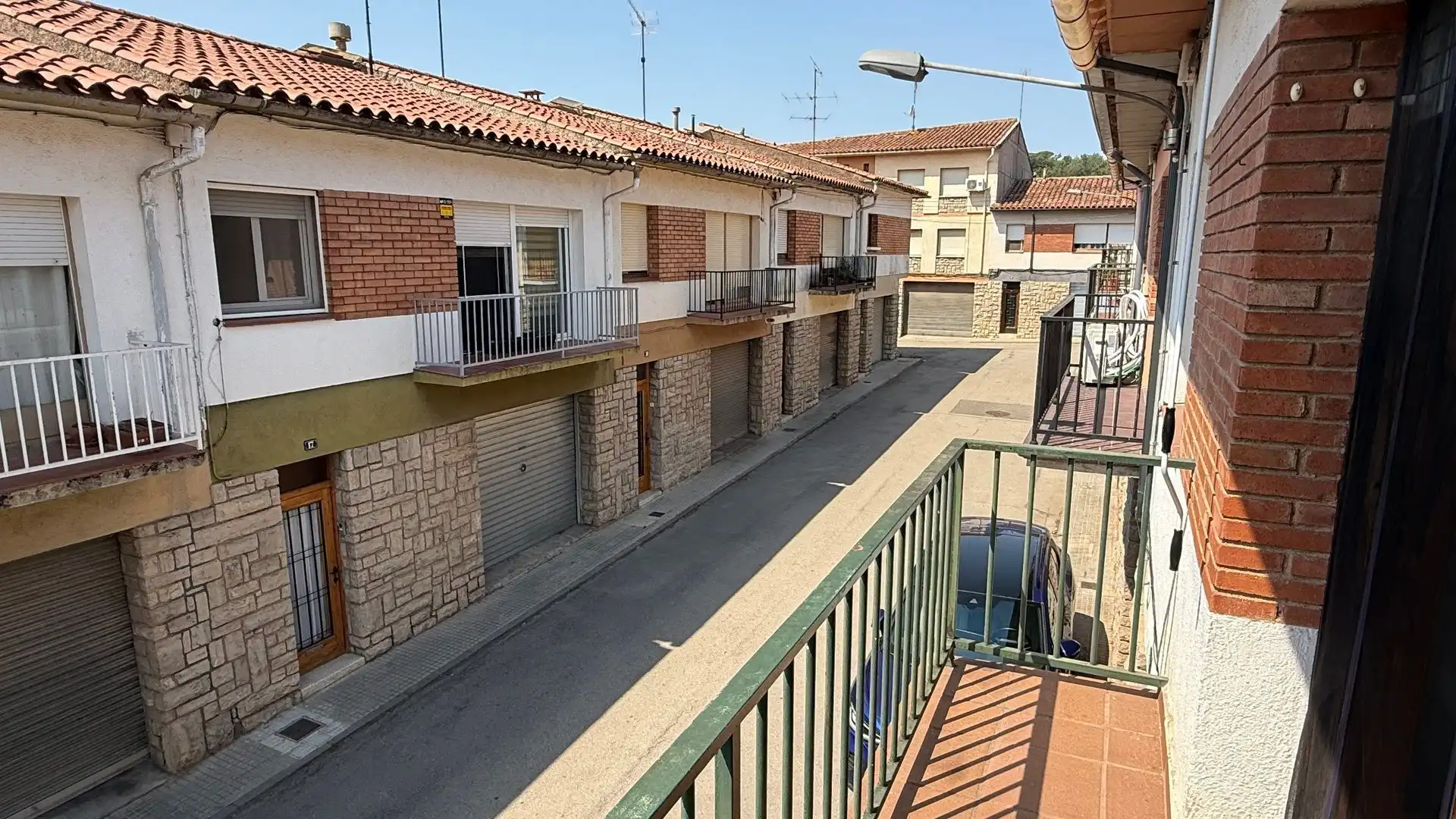 Vista exterior de Casa adosada en venta en Moià con Calefacción y Terraza
