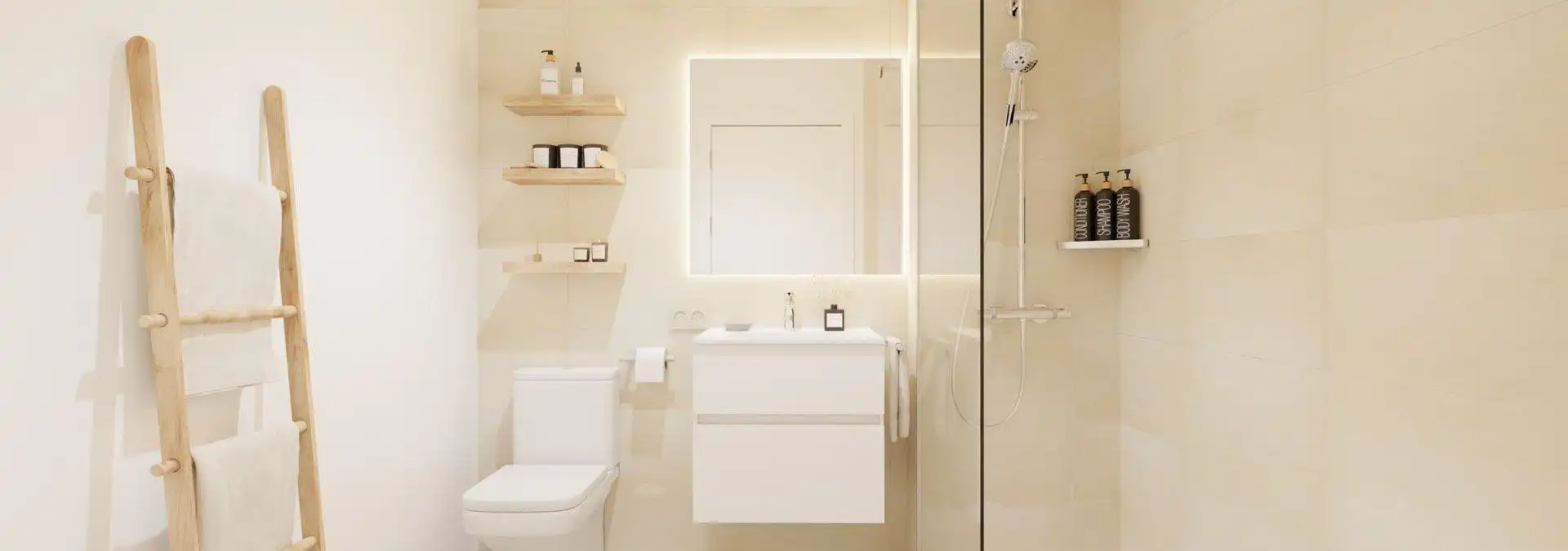 Bathroom of Detached homes for sale in Almuñécar  with Air Conditioner, Private garden and Terrace