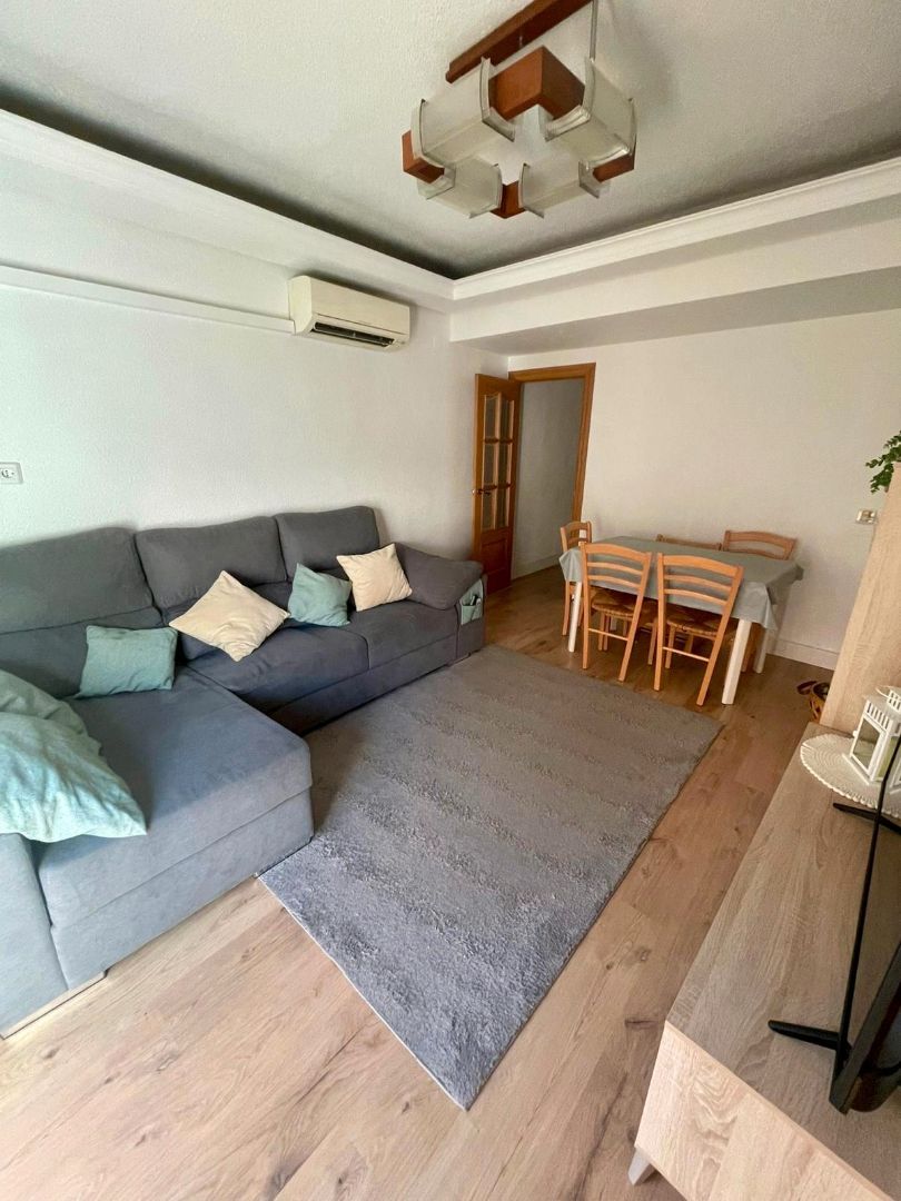 Living room of Flat for sale in Picassent  with Terrace and Furnished