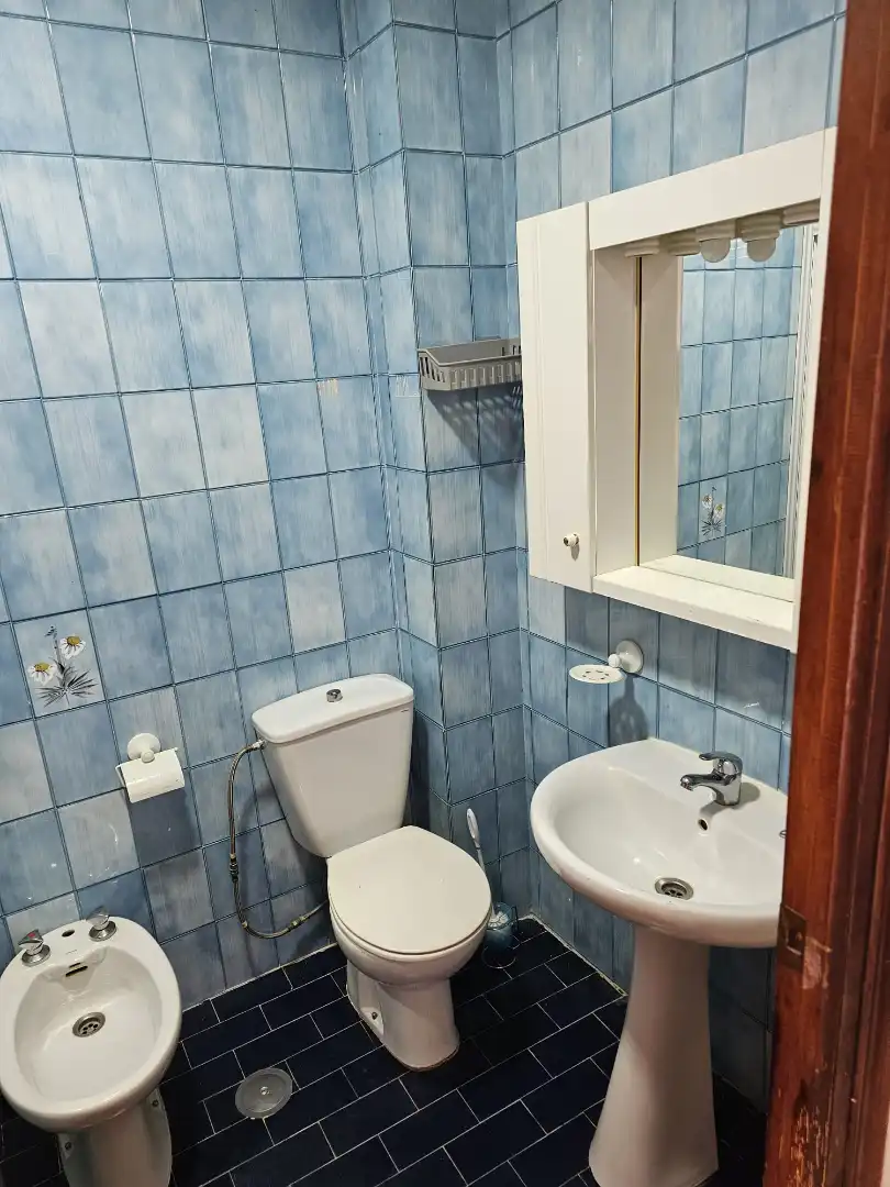 Badezimmer von Einfamilien-Reihenhaus zum Verkauf in La Guardia mit Heizung