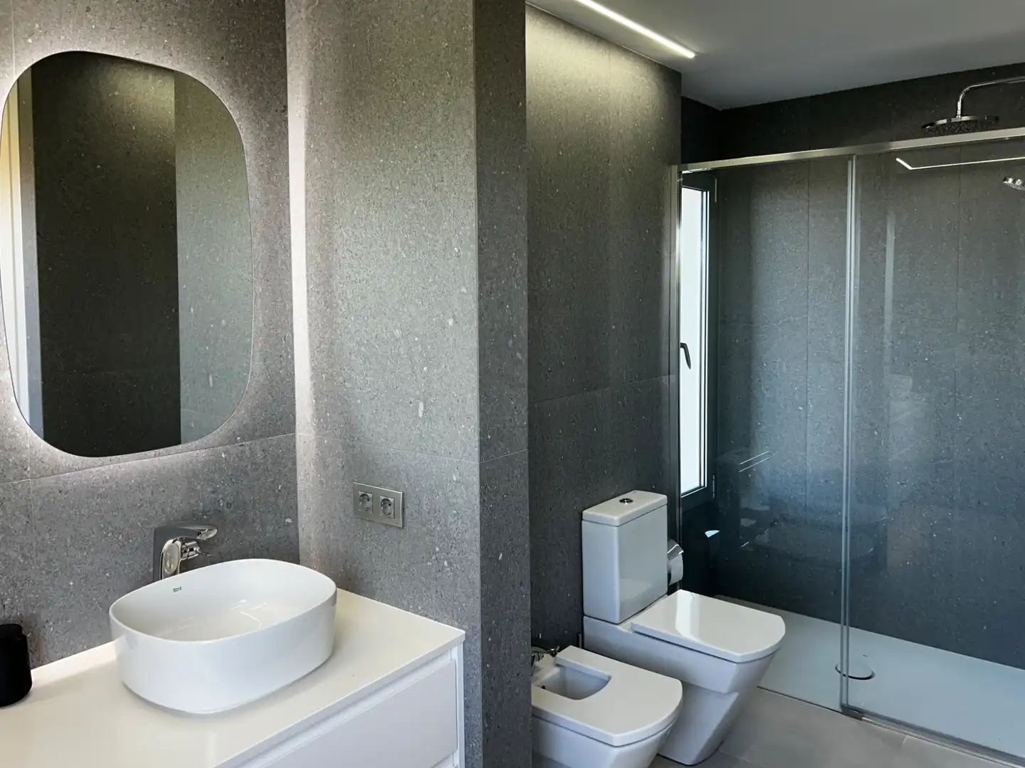 Baño de Casa o chalet en venta en Santa Brígida con Aire acondicionado, Calefacción y Jardín privado