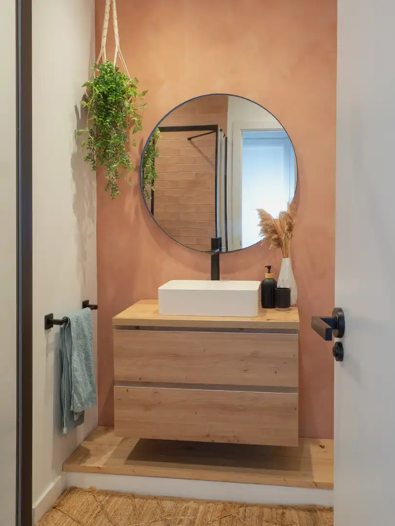 Badezimmer von Wohnungen zum Verkauf in  Palma de Mallorca mit Klimaanlage, Heizung und Terrasse