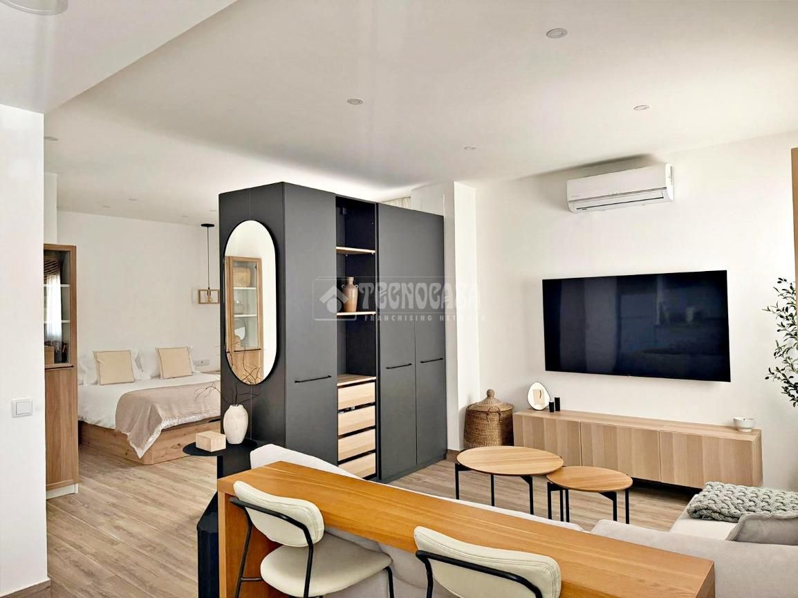 Sala d'estar de Estudi de lloguer en Málaga Capital