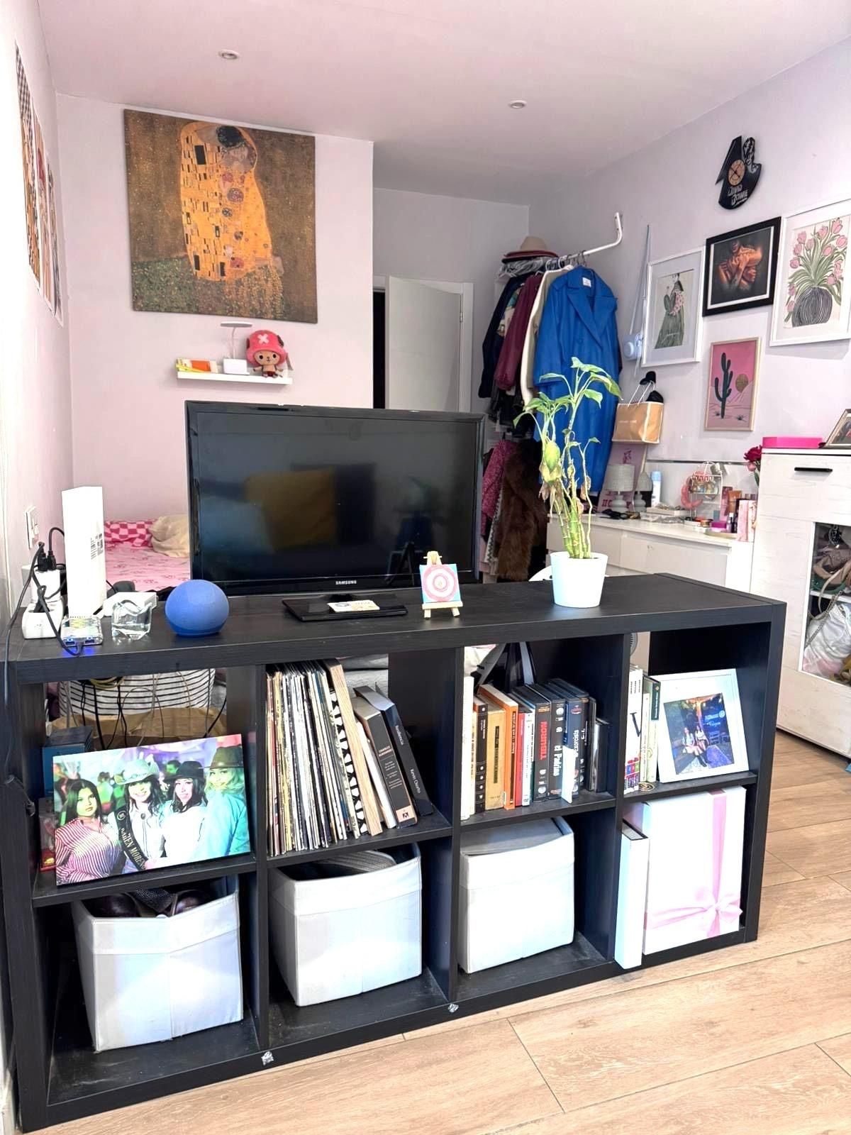 Sala d'estar de Estudi en venda en  Madrid Capital amb Aire condicionat i Calefacció