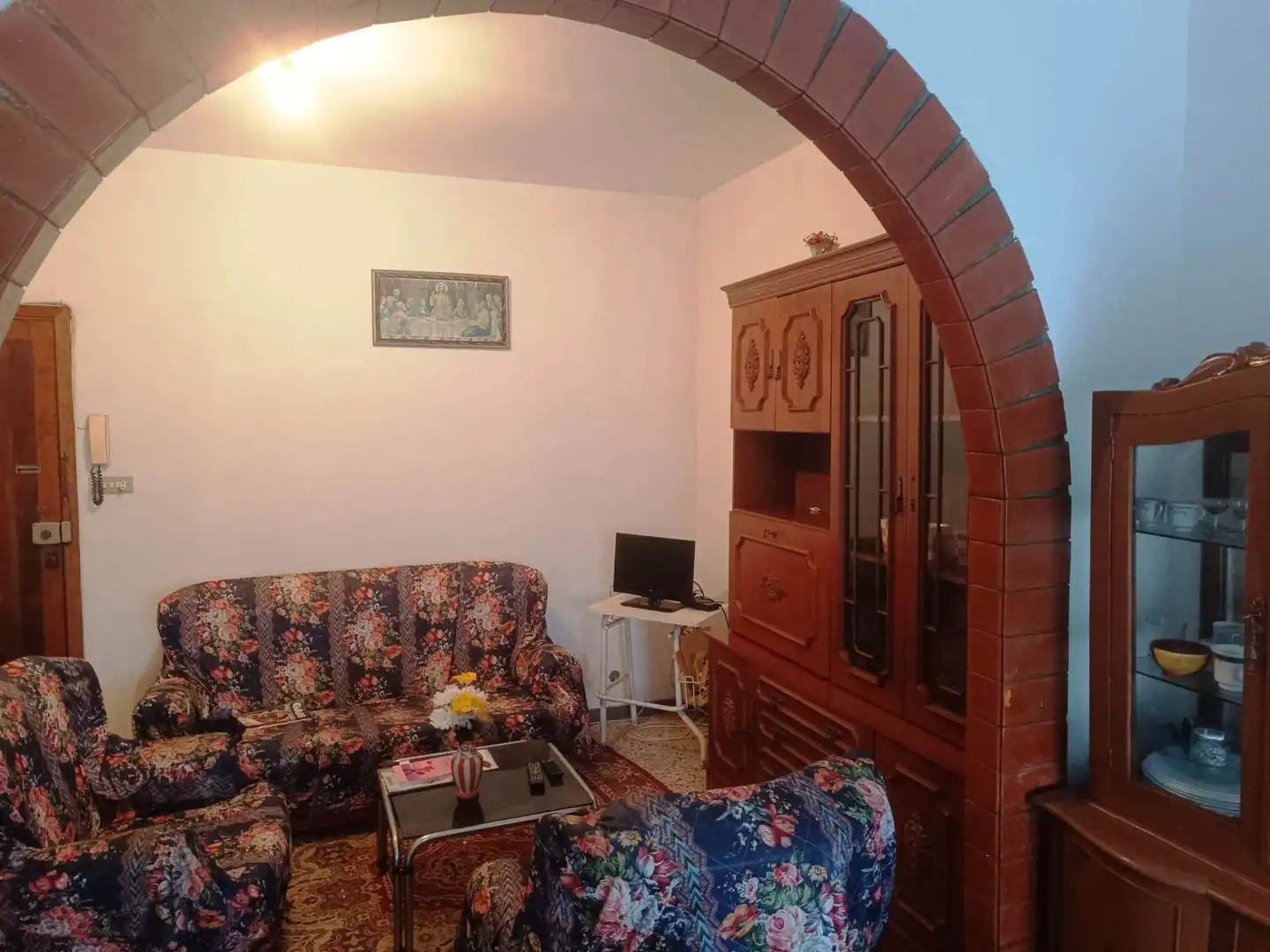 Sala de estar de Piso en venta en Noia