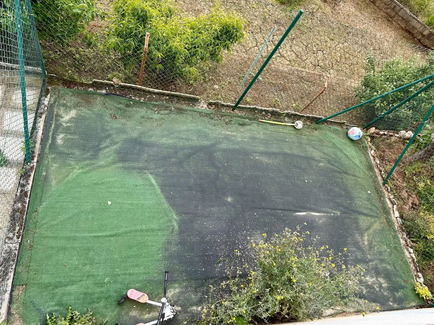 Jardí de Casa adosada en venda en Camponaraya amb Calefacció, Jardí privat i Terrassa