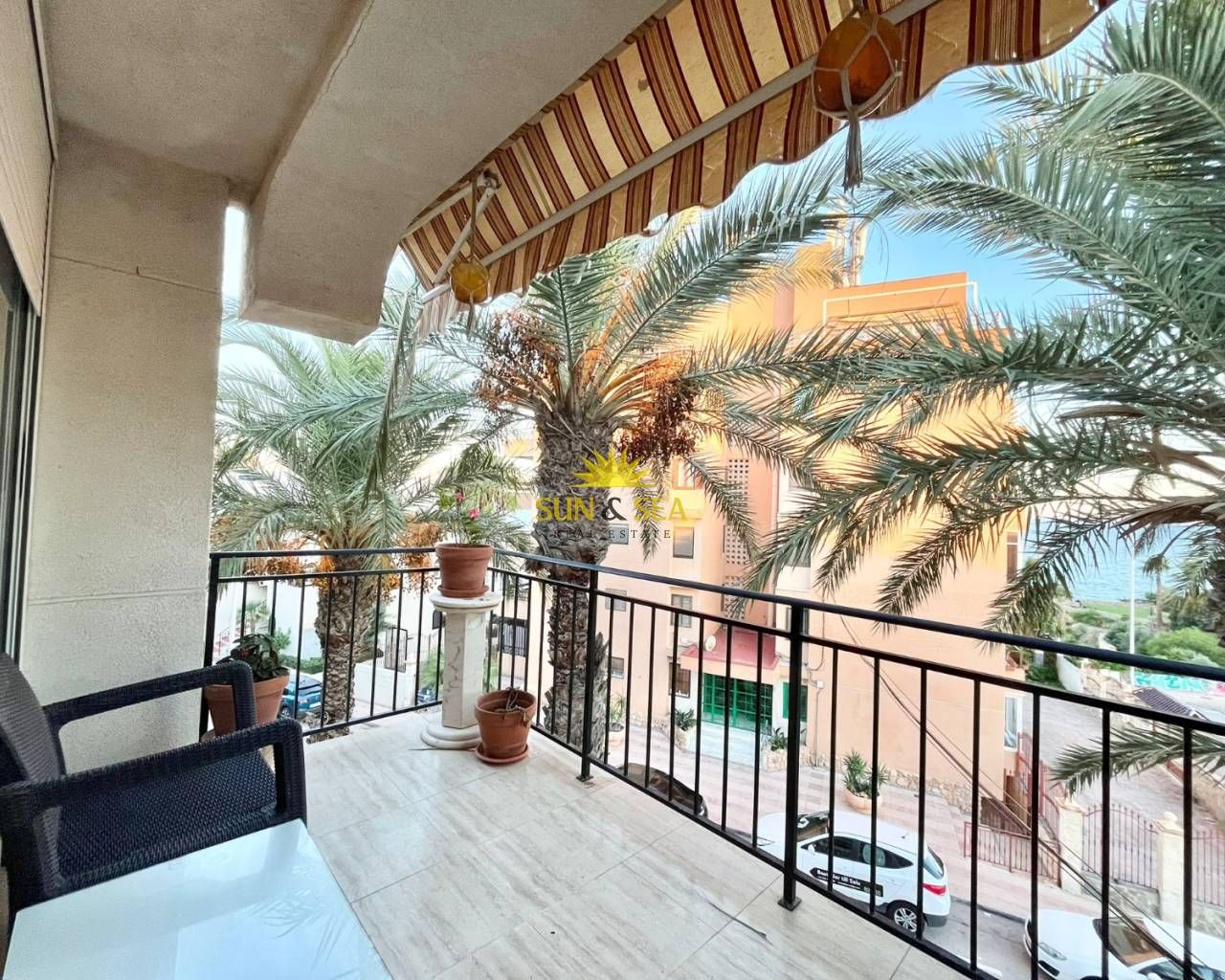 Balcony of Flat to rent in Torrevieja  with Air Conditioner, Heating and Terrace