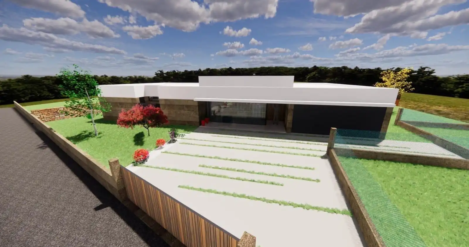 Vista exterior de Residencial en venta en Vilanova de Arousa