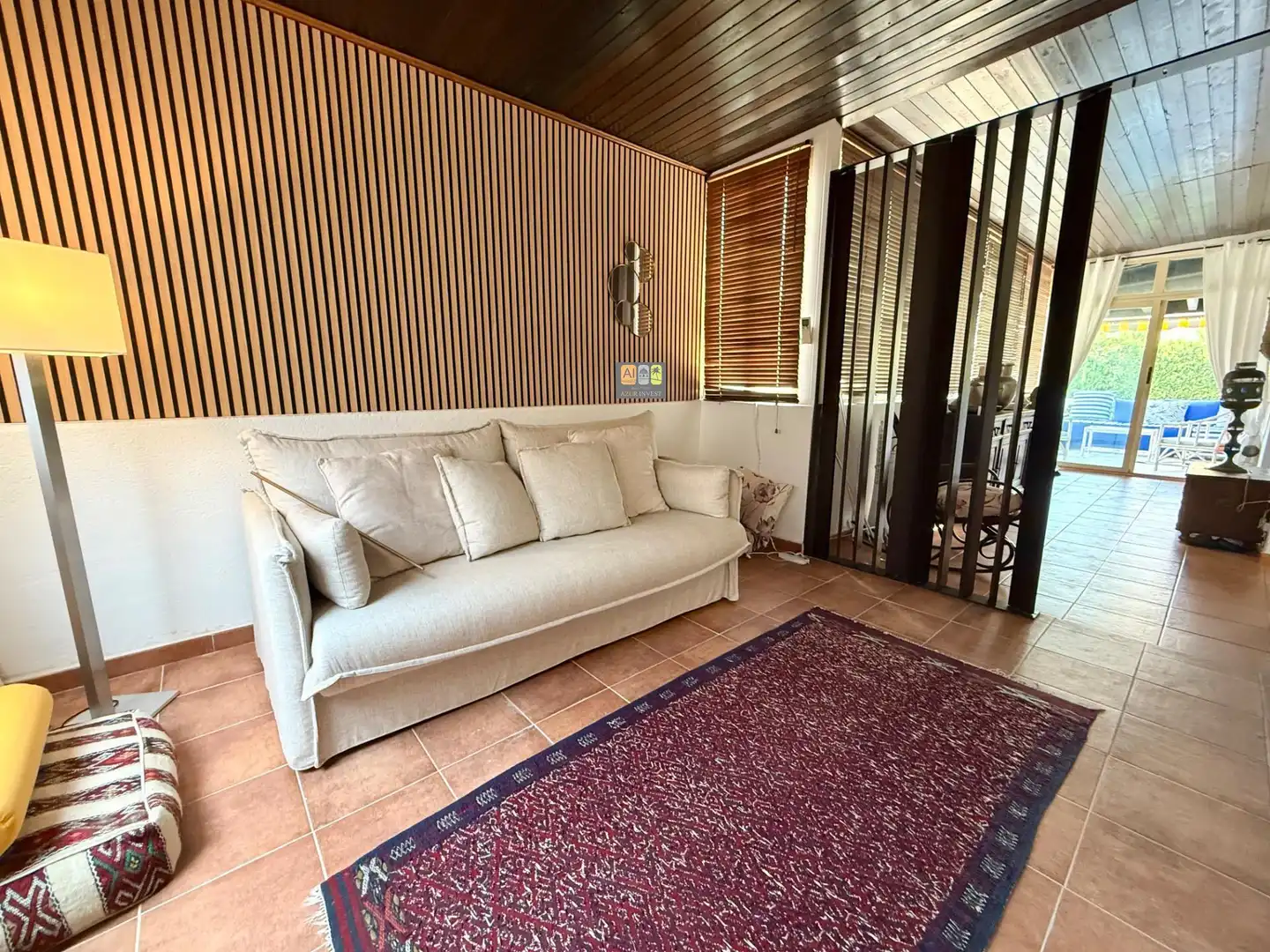 Sala d'estar de Casa o xalet en venda en La Nucia amb Aire condicionat, Calefacció i Jardí privat
