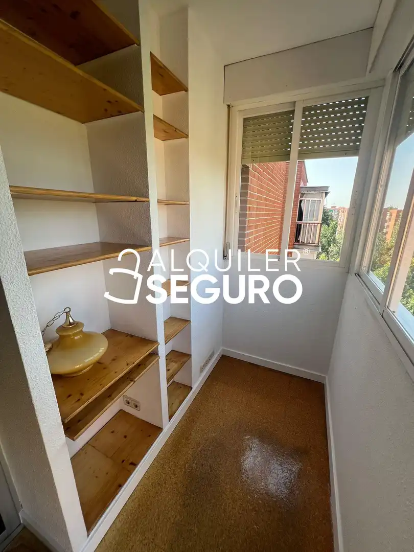 Bedroom of Flat for rent in Madrid  with Heating and Terrace