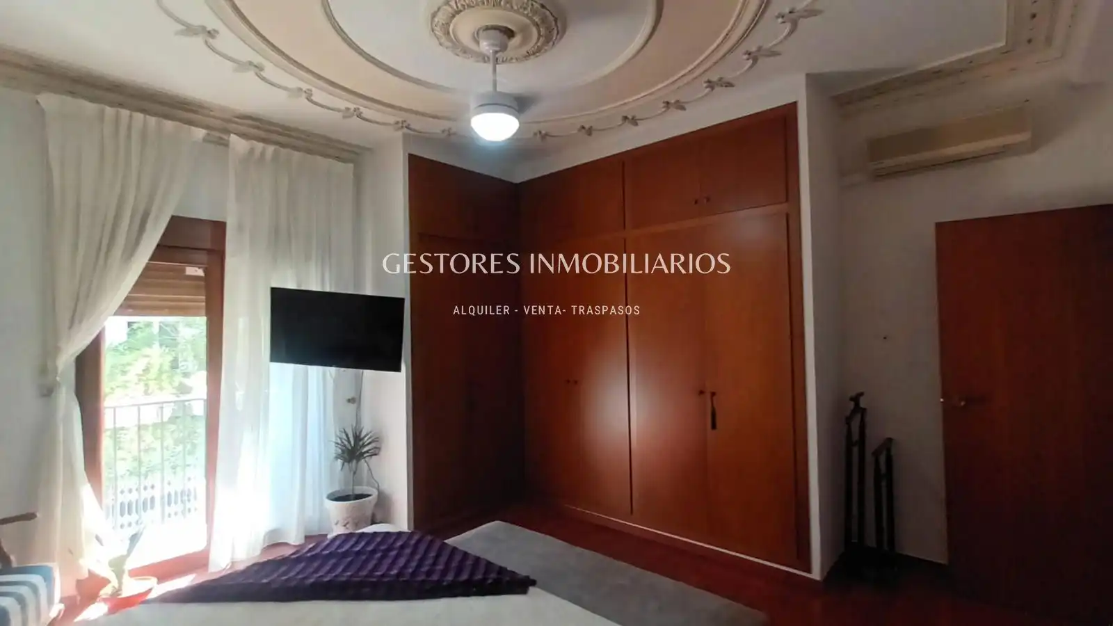 Schlafzimmer von Haus oder Chalet zum Verkauf in Ontinyent mit Klimaanlage und Terrasse