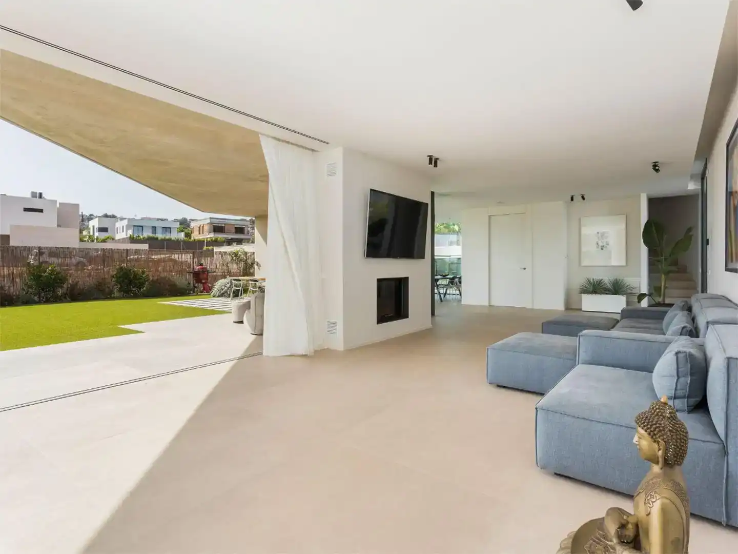 Terrassa de Casa o xalet de lloguer en Sitges amb Aire condicionat, Piscina i Balcó