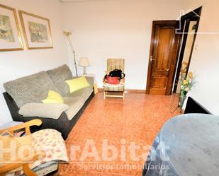 Living room of Flat for sale in  Valencia Capital  with Air Conditioner, Heating and Balcony