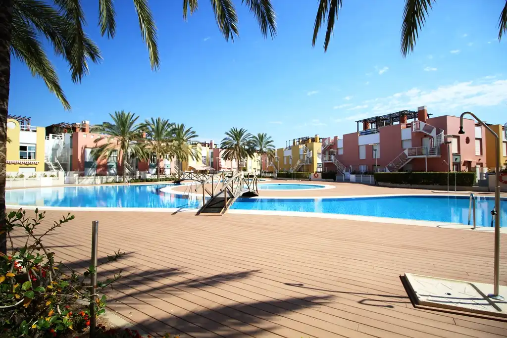 Swimming pool of Attic for sale in Vera  with Air Conditioner, Terrace and Furnished
