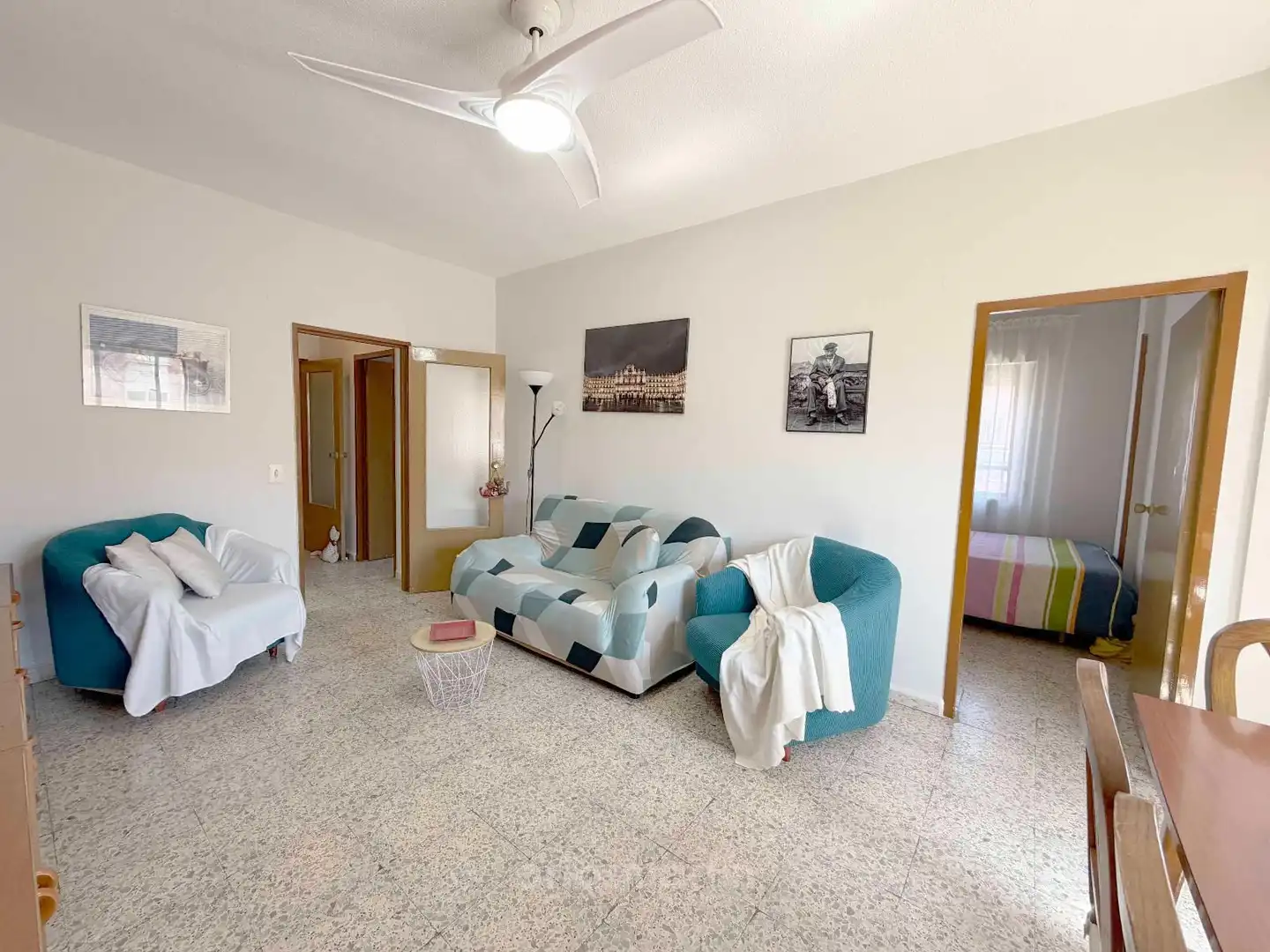 Sala d'estar de Pis en venda en Salamanca amb Calefacció, Terrassa i Balcó