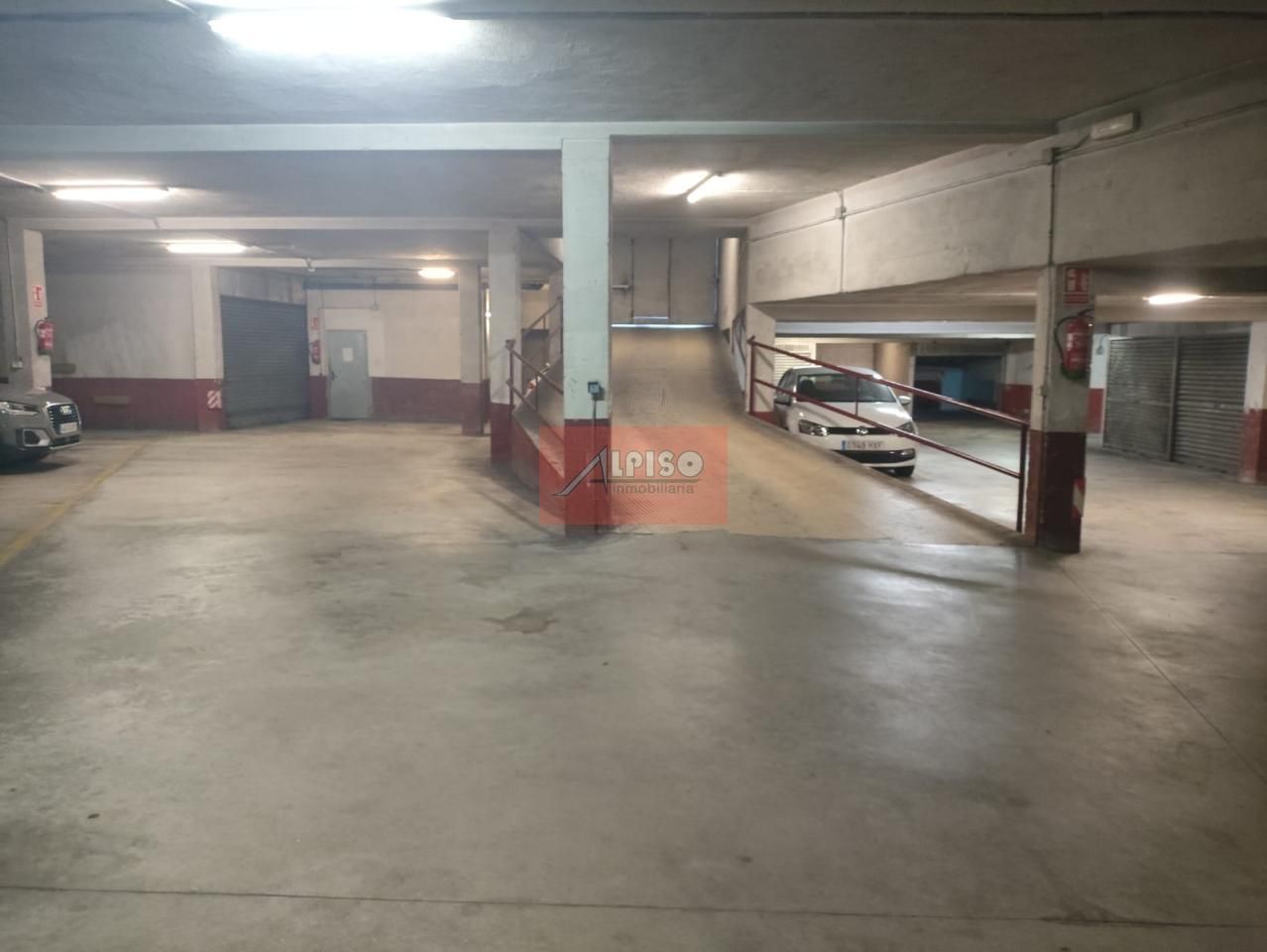 Parking of Flat for sale in Ourense Capital   with Heating, Parquet flooring and Storage room
