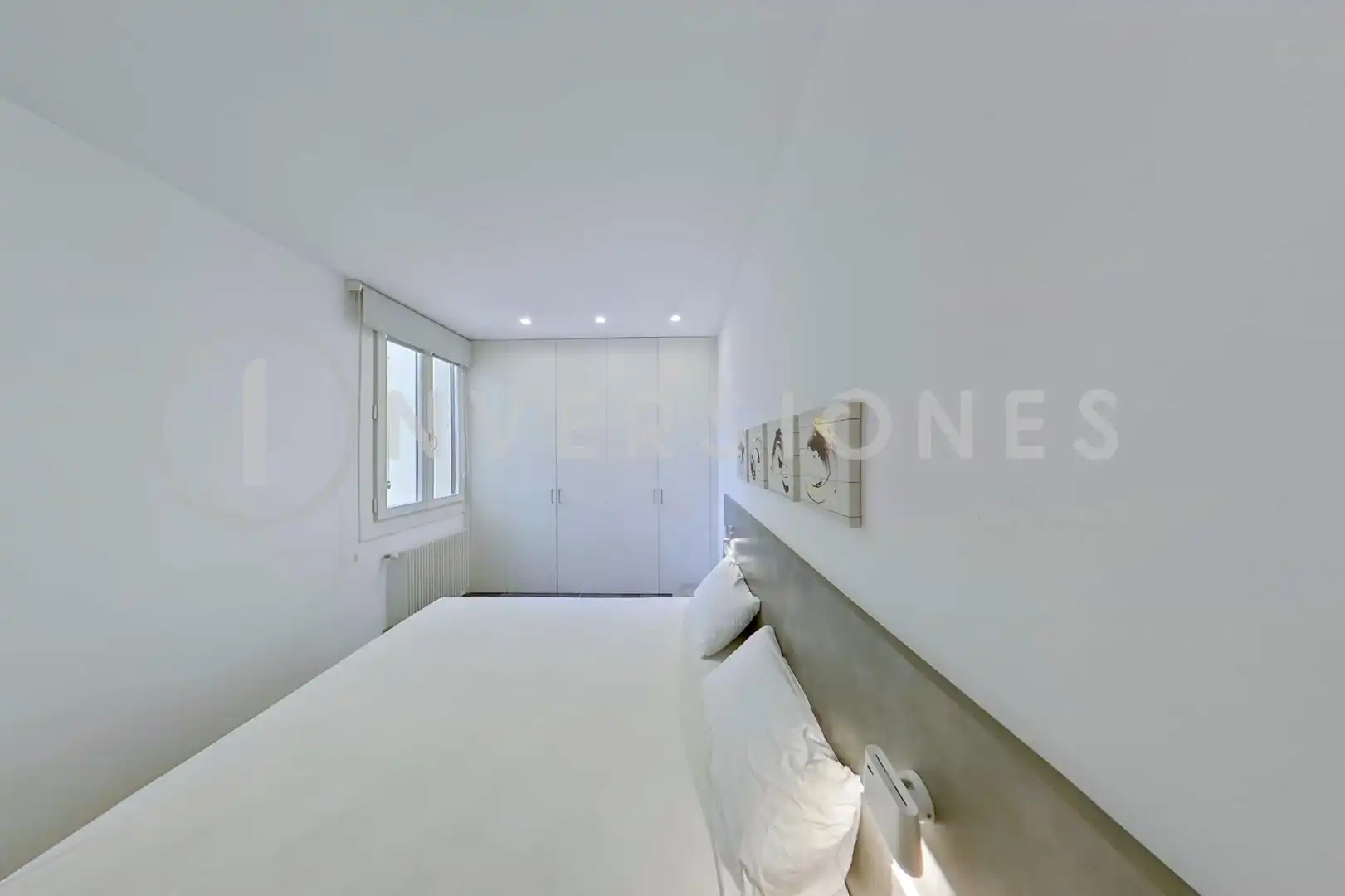 Habitación de Apartamento de alquiler en Barcelona con Aire acondicionado, Calefacción y Terraza