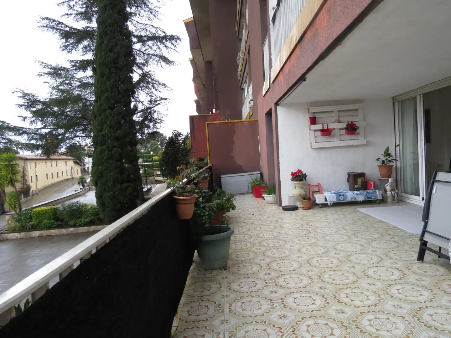 Terrasse von Erdgeschoss zum Verkauf in Sant Andreu de Llavaneres mit Heizung, Terrasse und Ofen
