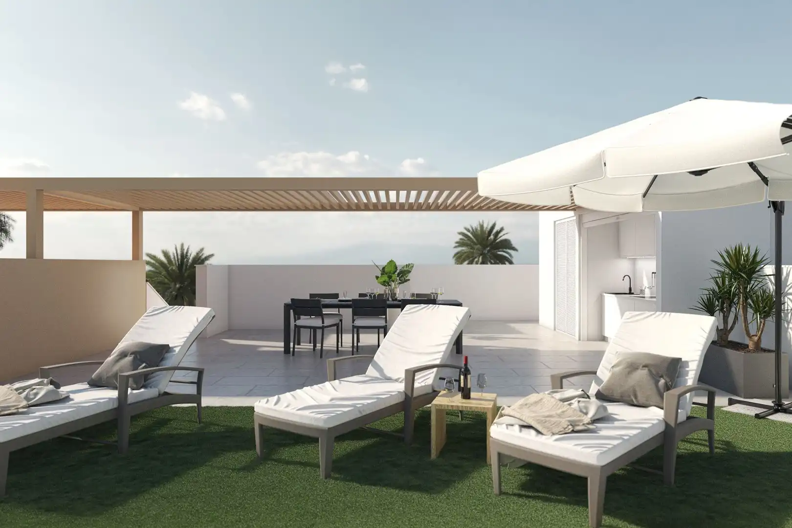 Terraza de Apartamento en venta en San Pedro del Pinatar con Balcón