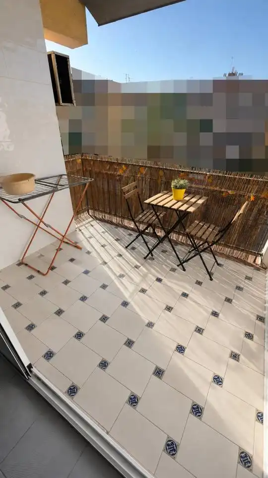 Terrace of Flat for rent in Málaga  with Air Conditioner, Terrace and Furnished