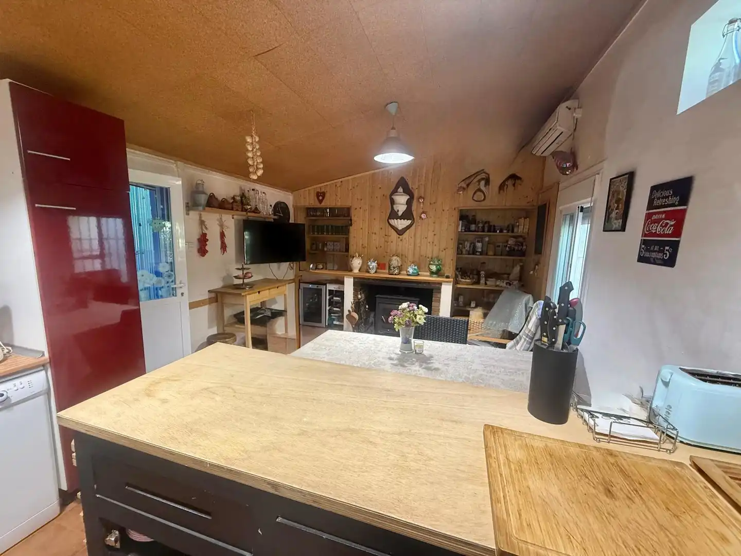 Cocina de Casa o chalet en venta en Los Pozuelos de Calatrava   con Aire acondicionado, Calefacción y Jardín privado
